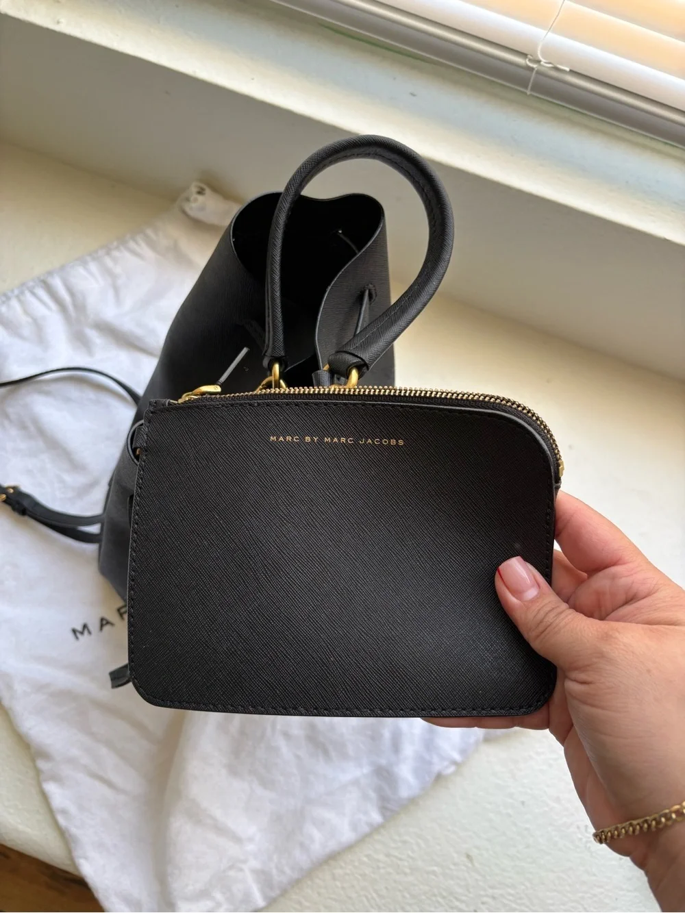 Marc Jacobs structured black